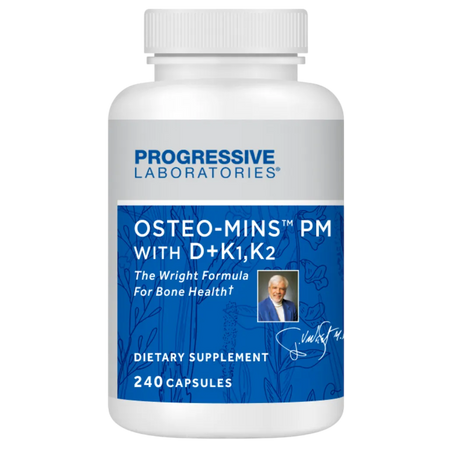 OSTEO-MINS PM WITH D+K1, K2 Progressive Labs