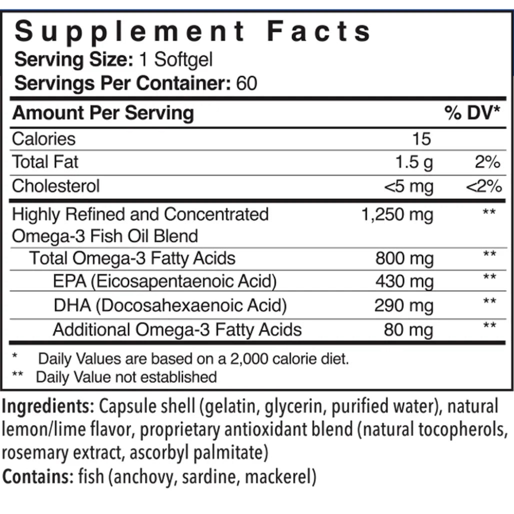 Omega-3 800 by Patient One
