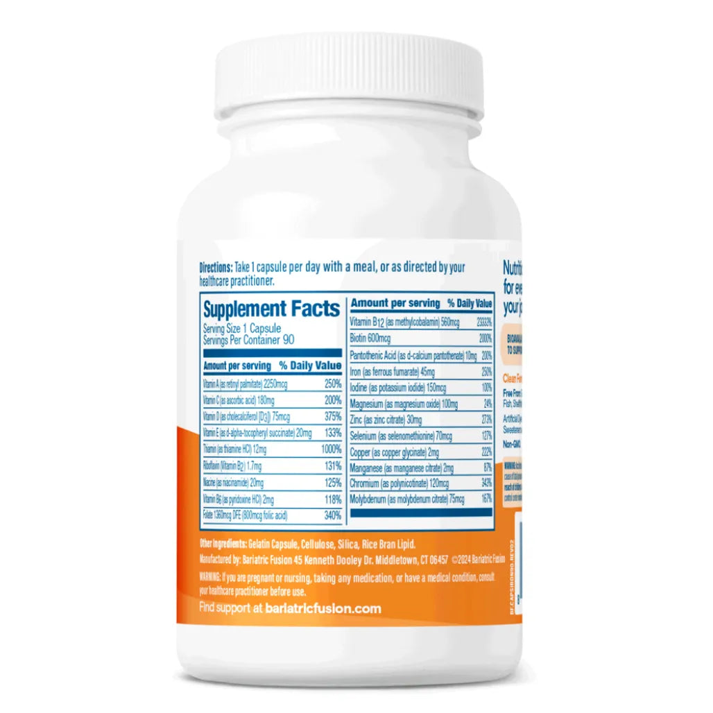 One Per Day Bariatric Multivitamin With Iron by Bariatric Fusion
