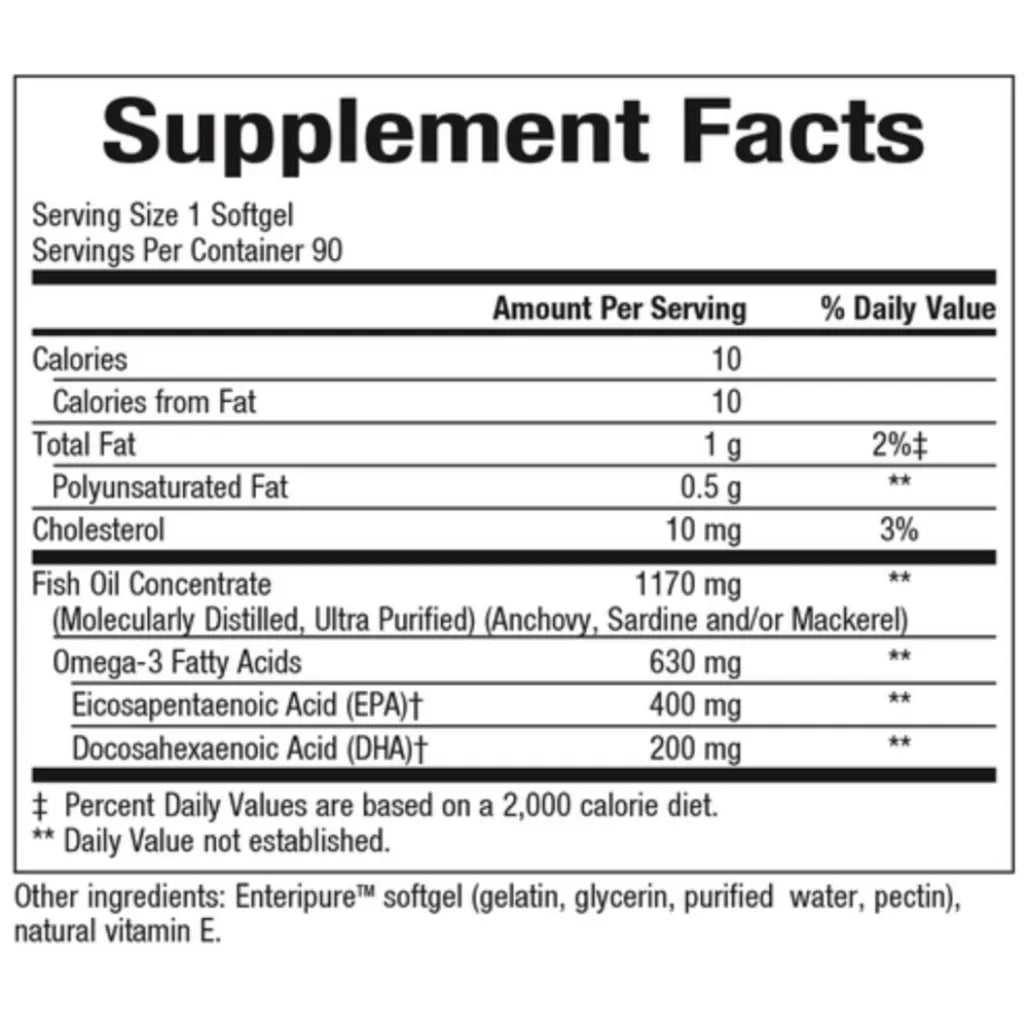 OptiMega-3 by Bioclinic Naturals