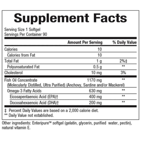 OptiMega-3 by Bioclinic Naturals