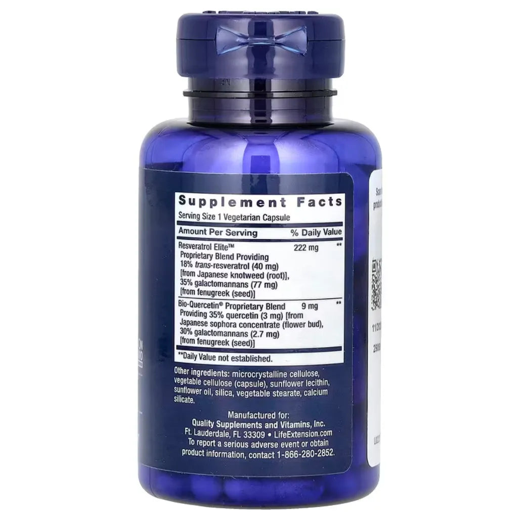 Optimized Resveratrol Elite by Life Extension at Nutriessential.com