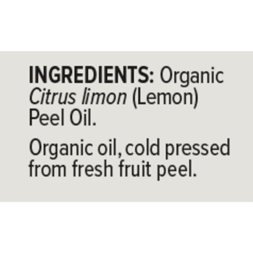 Organic Lemon Essential Oil Dr. Mercola