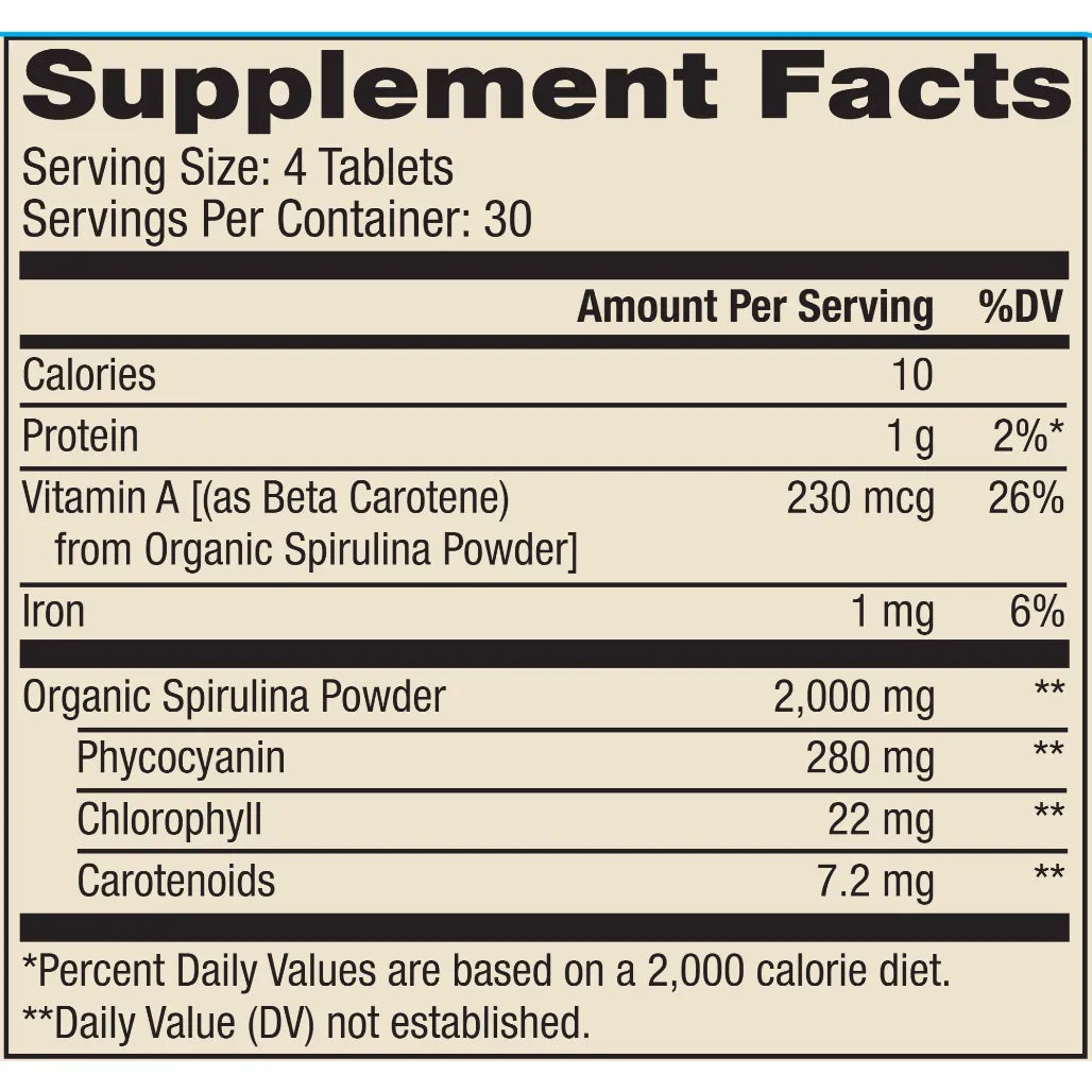 Organic Spirulina Dr. Mercola