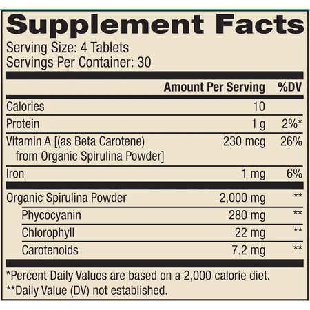 Organic Spirulina Dr. Mercola
