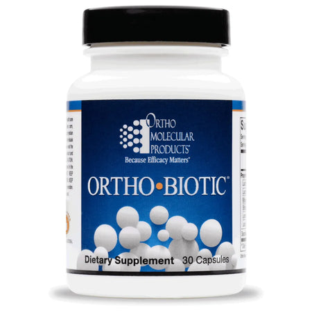 Ortho-Biotic probiotic formula for gut microflora balance and immune support by Ortho Molecular Products