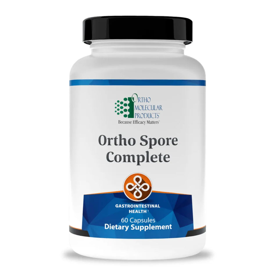 Ortho Molecular Products Ortho Spore Complete gut health probiotic 60 capsules