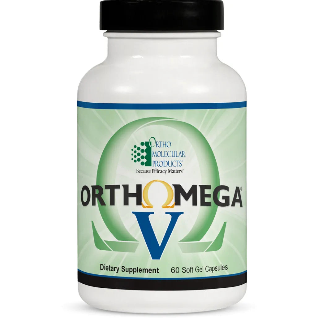Ortho Molecular Products Orthomega V high-concentration omega-3 vegan supplement