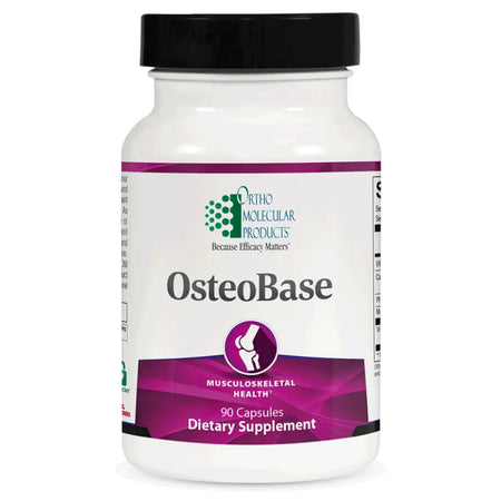 OsteoBase bone support supplement bottle by Ortho Molecular Products