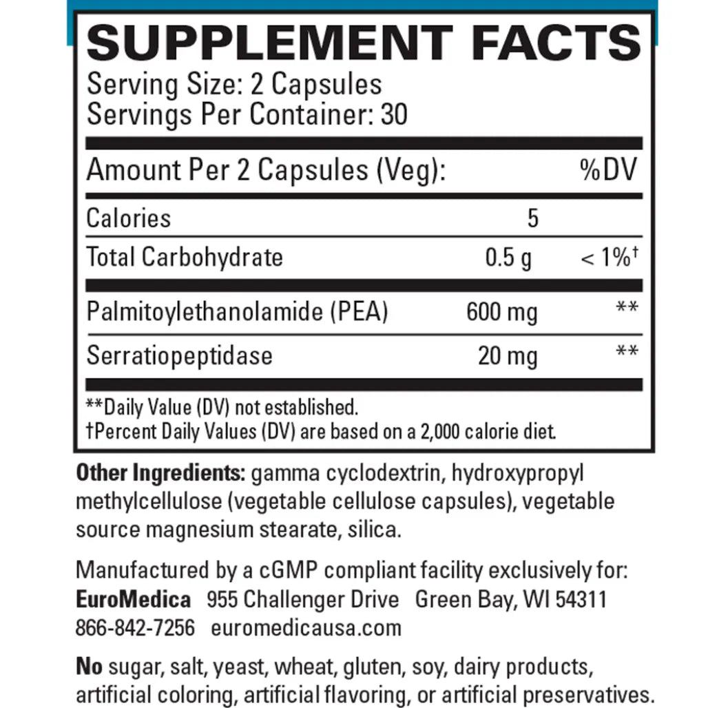 PEA Healthy Inflammatio Response EuroMedica