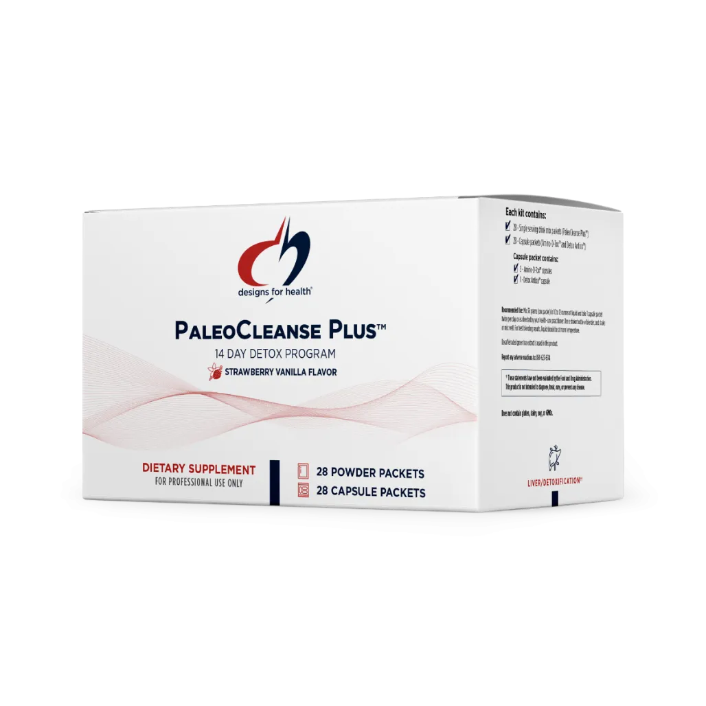Paleo-Cleanse-Plus-14-Day-Detox-Program -(Strawberry Vanilla Flavor)-Designs-for-Health