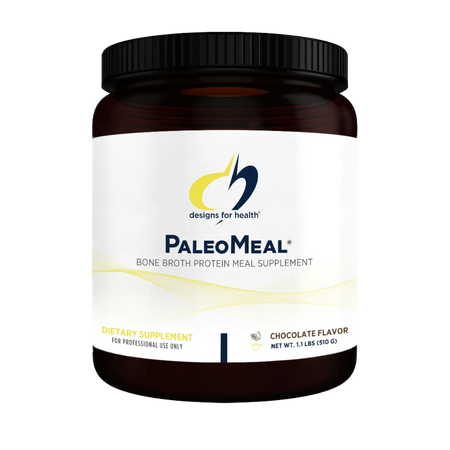 PaleoMeal - Bone Broth Protein Meal Supplement -Chocolate Flavor by design for health
