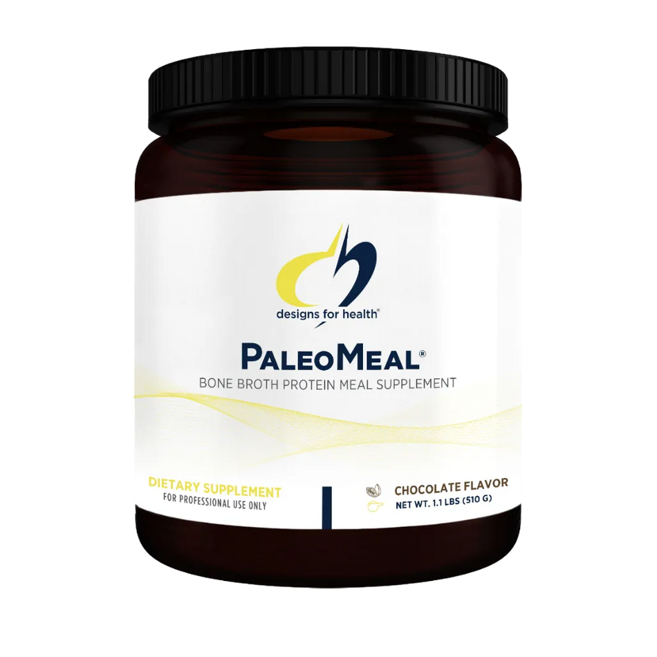 PaleoMeal - Bone Broth Protein Meal Supplement -Chocolate Flavor by design for health