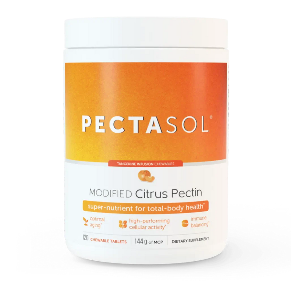 PectaSol-C Modified Citrus Pectin Chewable Tablets - Tangerine Flavor