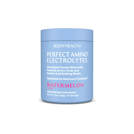 Perfect Amino Electrolytes Watermelon Flavor Hydration and Amino Acid Electrolyte Powder Supplement