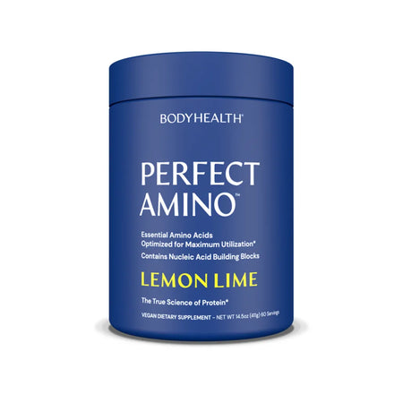 BodyHealth Perfect Amino Powder Lemon Lime Nutritional Supplement with High Utilisation Essential Amino Acids