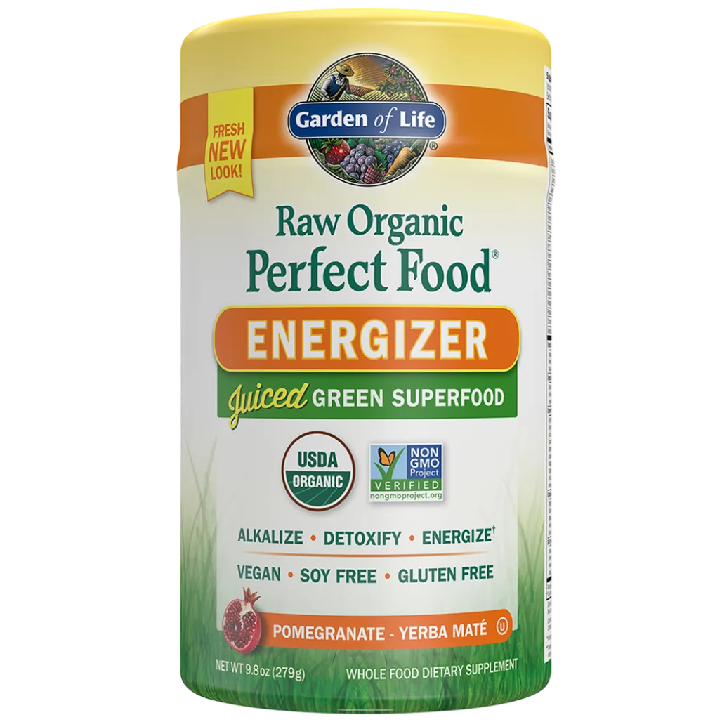 Perfect Food Raw-Energizer Raw Organic Green Super Food Garden of Life