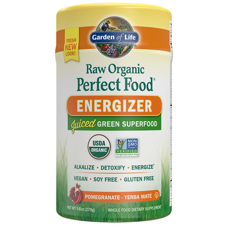 Perfect Food Raw-Energizer Raw Organic Green Super Food Garden of Life