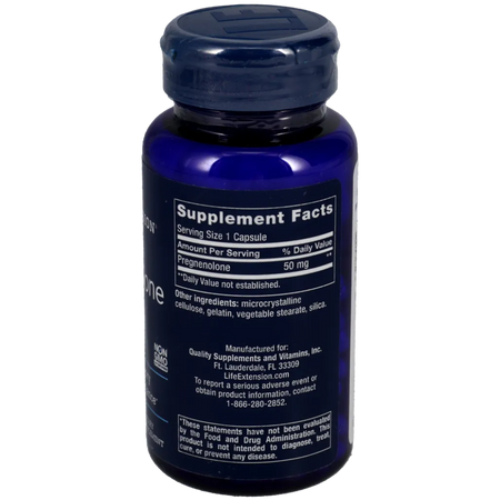 Pregnenolone 50mg by Life Extension