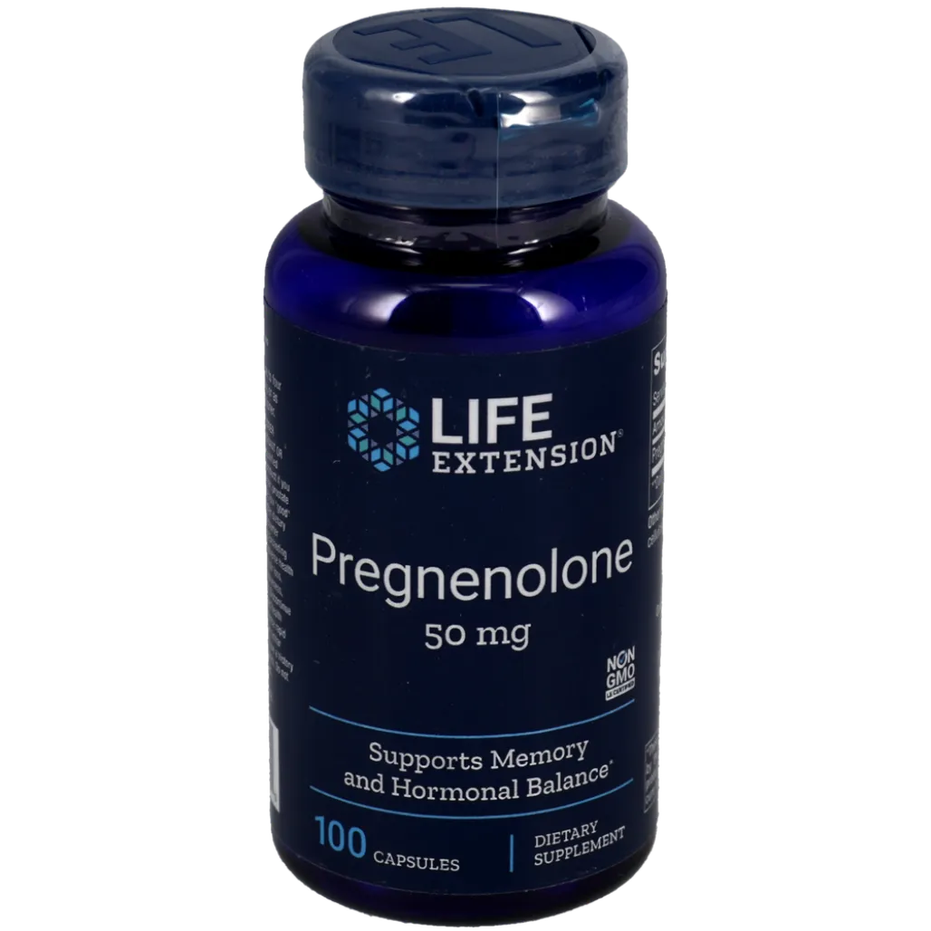 Pregnenolone 50mg by Life Extension