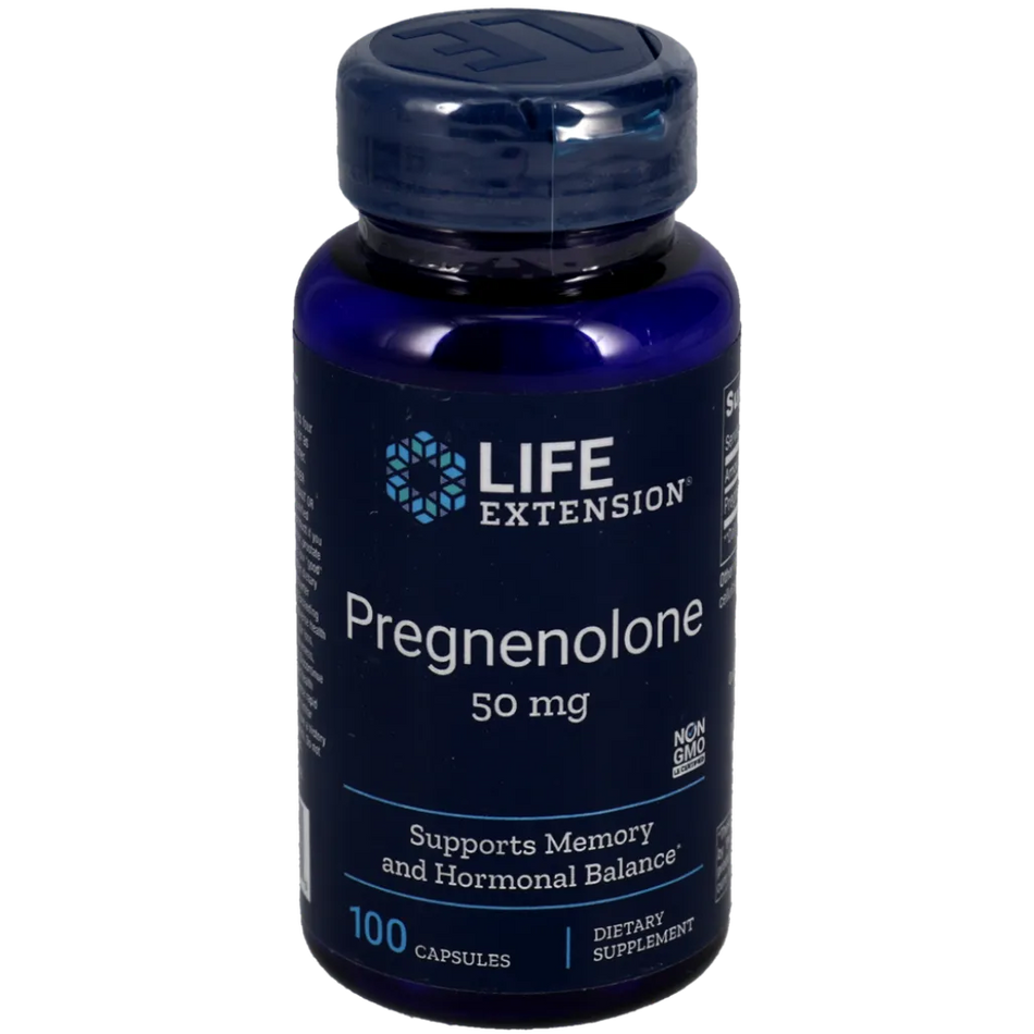 Pregnenolone 50mg by Life Extension