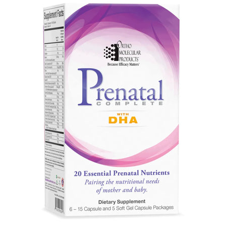 Prenatal Complete with DHA Ortho Molecular Products