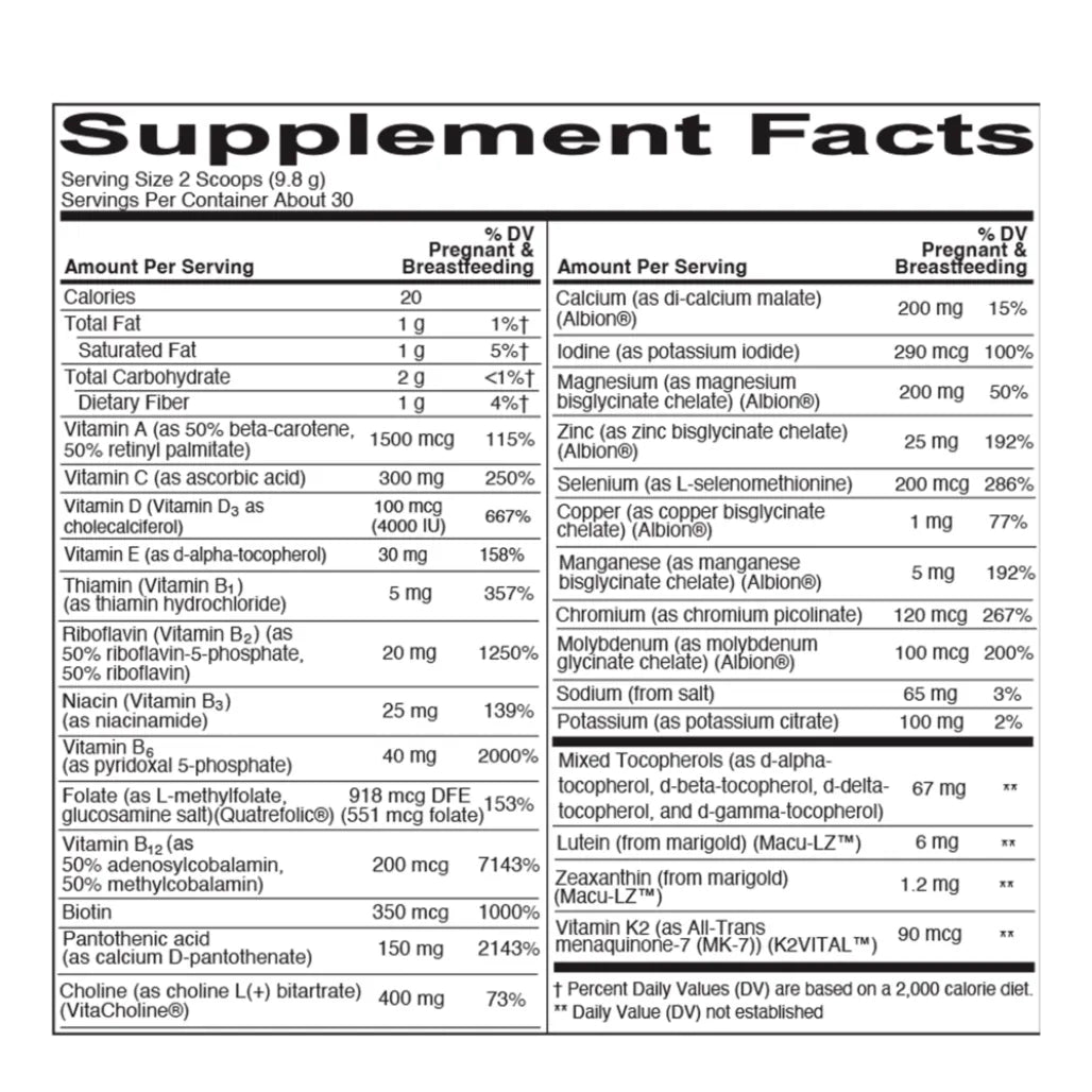 Prenatal Multi Powder, Vanilla Needed