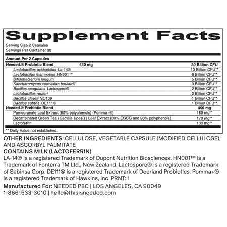 Prenatal Pre/Probiotic Needed