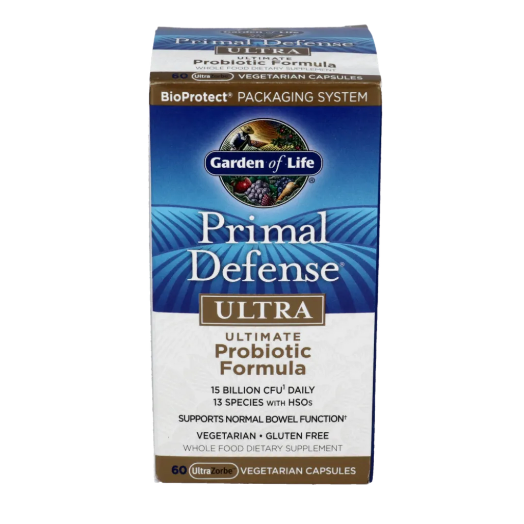 Primal Defense Ultra 180 vegcaps Garden of life