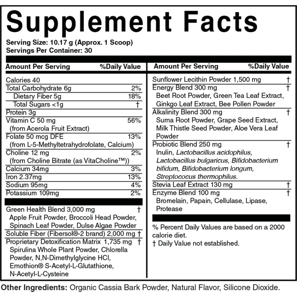 Pro Lean Greens Apple Cinnamon by Nutritional Frontiers