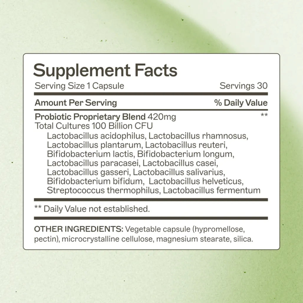 Probiotic 100 Billion By Amy Myers MD 