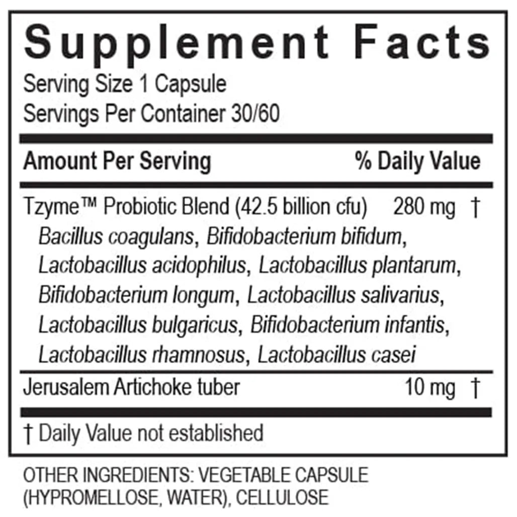 Probiotic 42.5 30Cap Transformation Enzyme