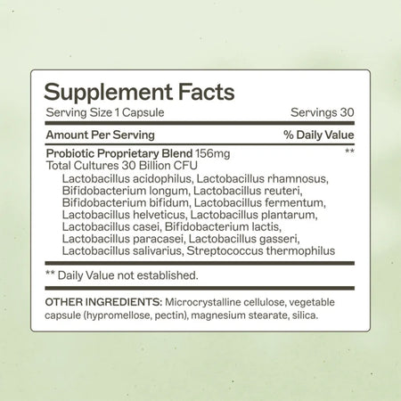 Probiotic Capsules 30 Billion Amy Myers MD