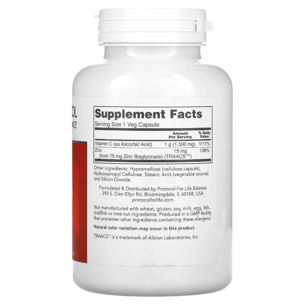 C-1000 + Zinc-15 Protocol for life Balance