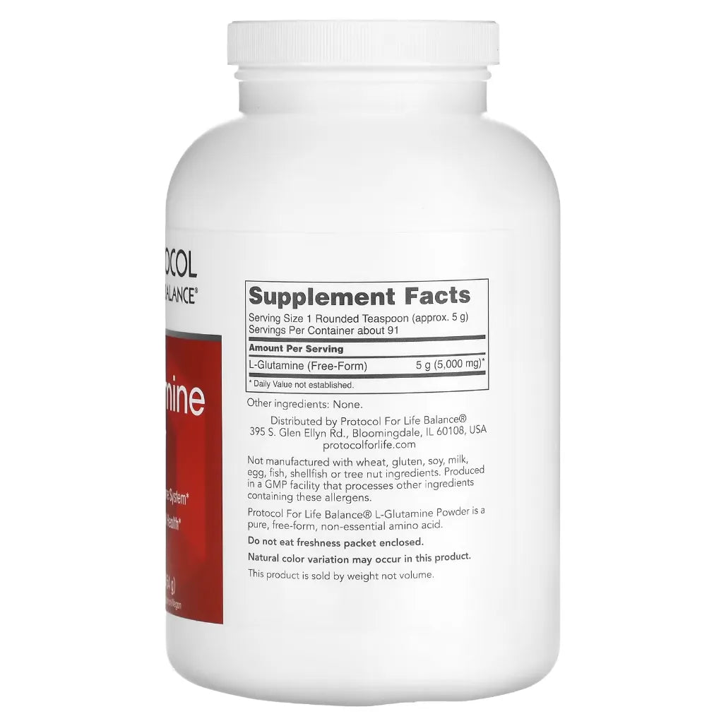 L-Glutamine Powder Protocol for life Balance