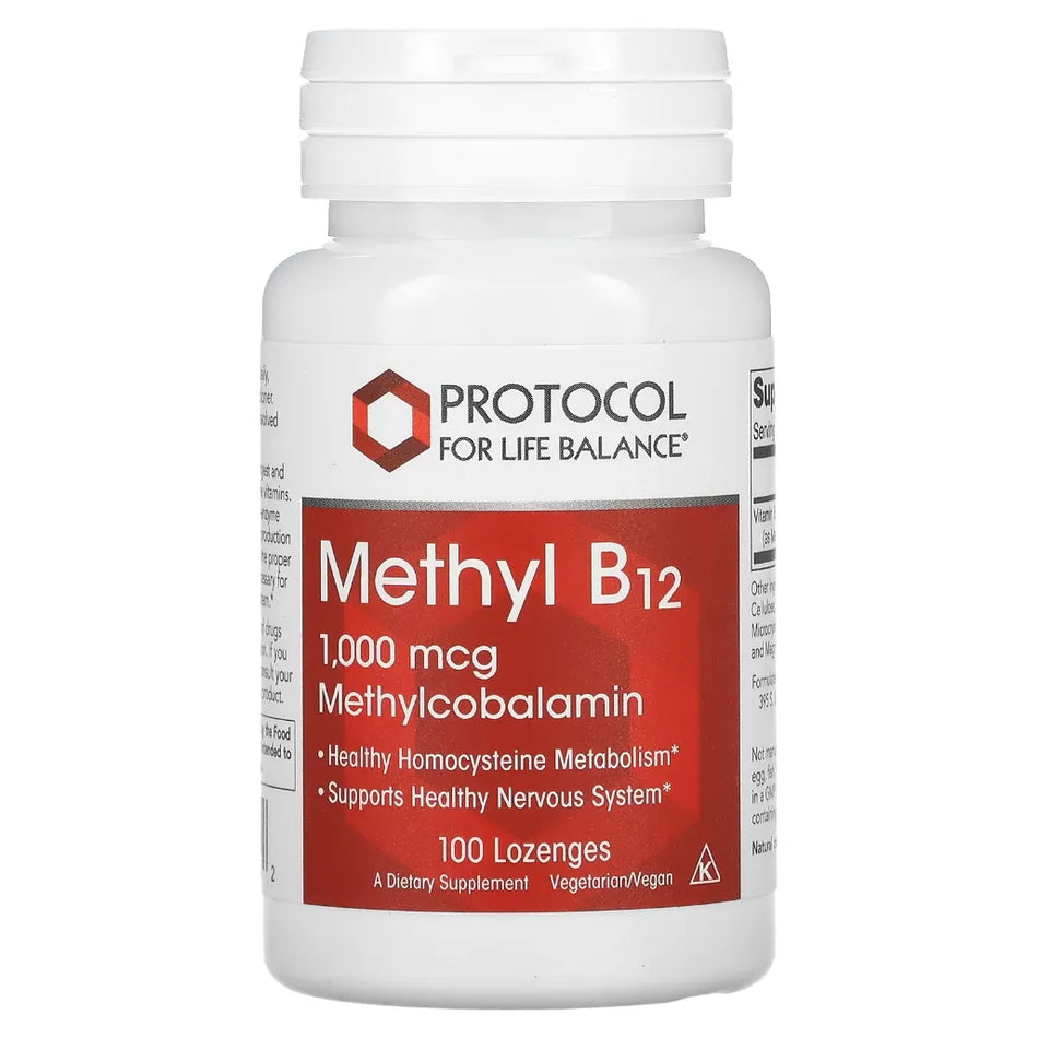 Methyl B12 1000 Protocol for life Balance