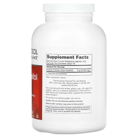 Myo-Inositol Protocol for life Balance