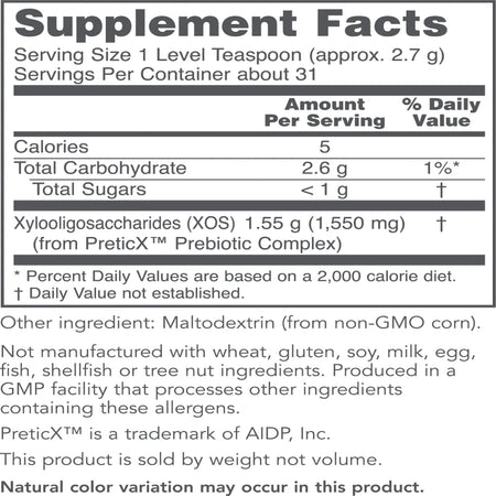 Prebiotic Powder XOS Protocol for life Balance