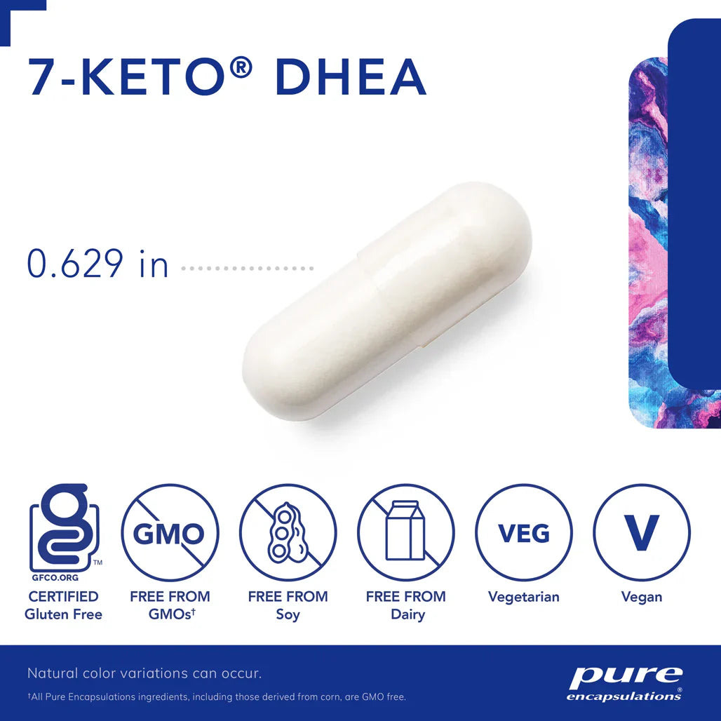 Pure Encapsulations 7-Keto DHEA 50 mg 