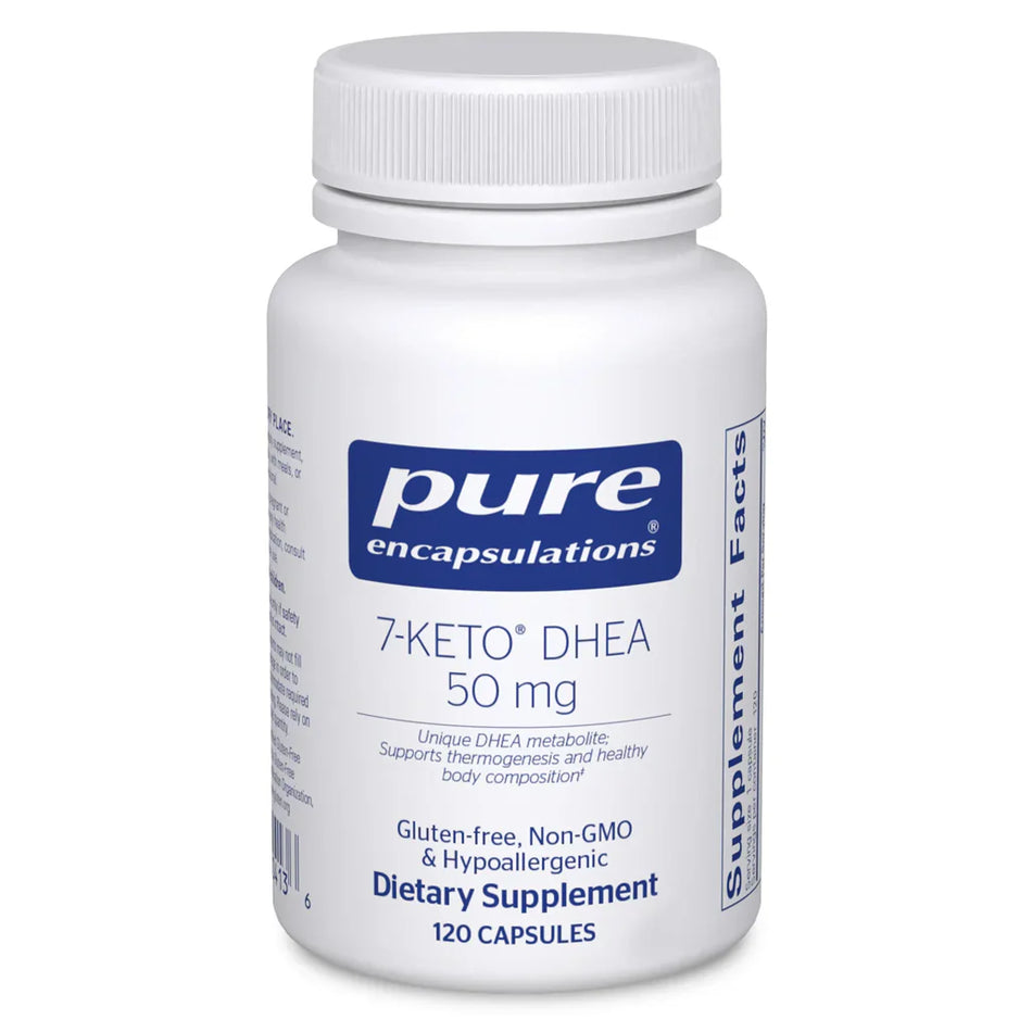 Pure Encapsulations 7-Keto DHEA 50 mg  - 120 Capsules