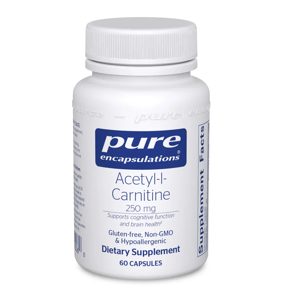 Pure Encapsulations Acetyl-L-Carnitine 250 mg vegcaps