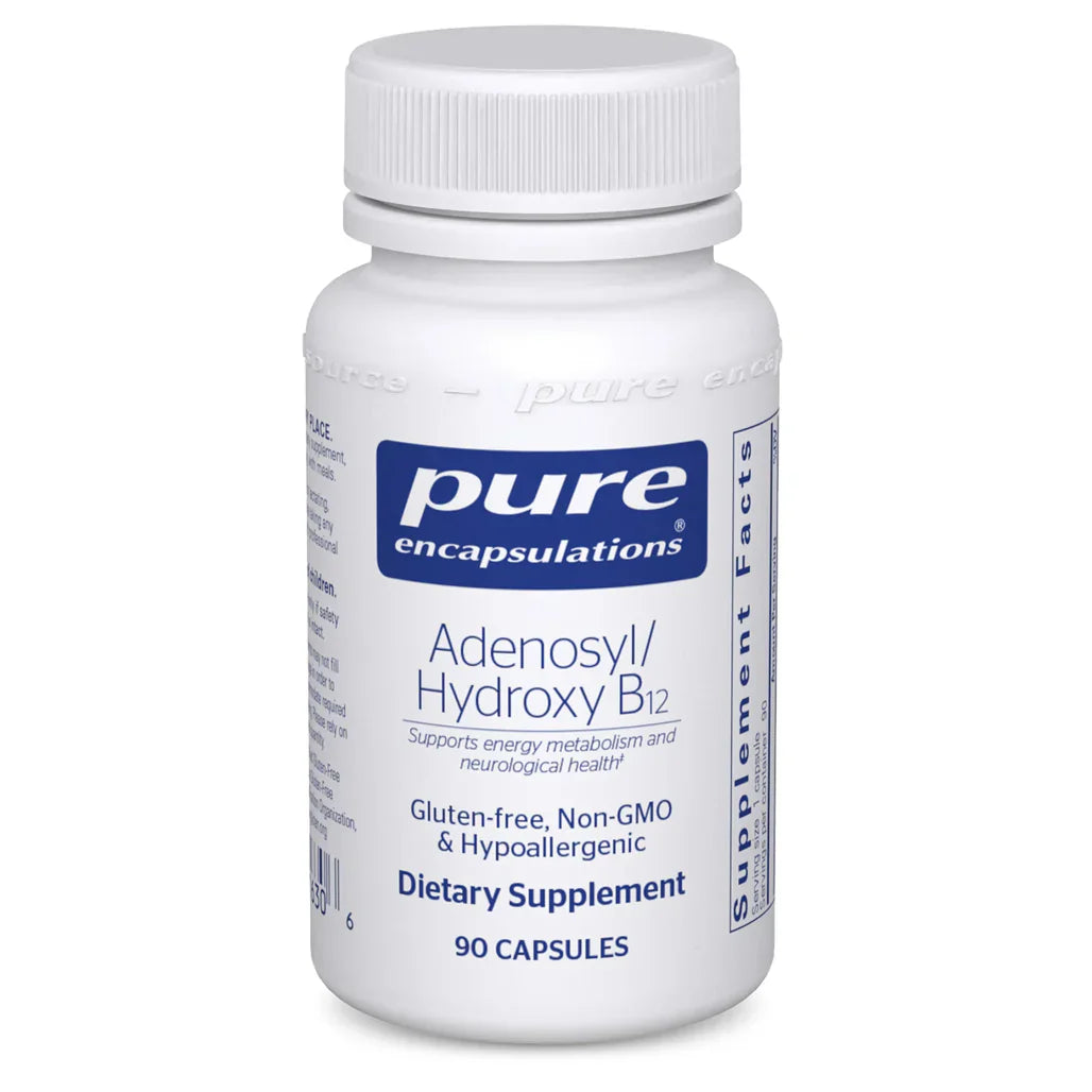 Pure Encapsulations Adenosyl Hydroxy B12 90 capsules