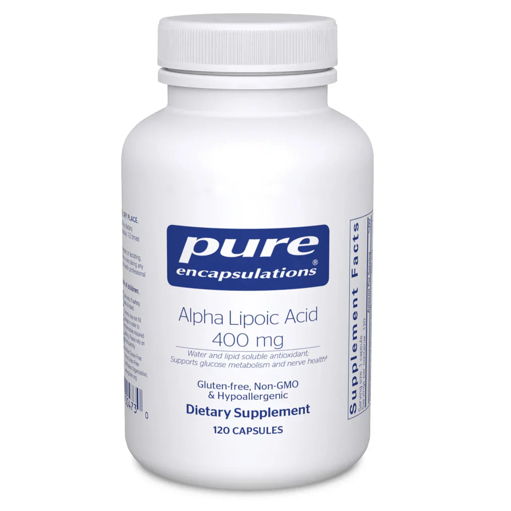 Pure Encapsulations Alpha Lipoic Acid 400 mg - 120 capsules