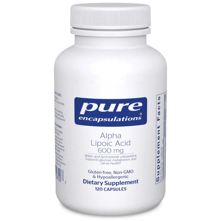Pure Encapsulations Alpha Lipoic Acid 600 mg - 120 capsules