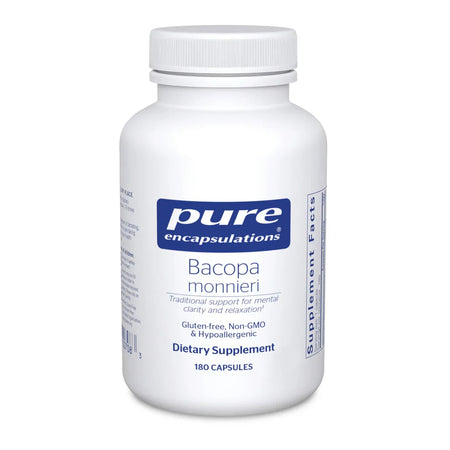 Pure Encapsulations Bacopa Monnieri 200 mg capsules