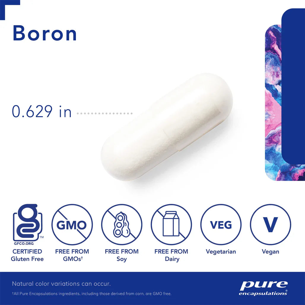 Boron Glycinate 2 mg for bone health and mineral support