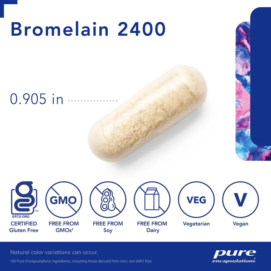 Bromelain 2400 for digestive health and enzyme support