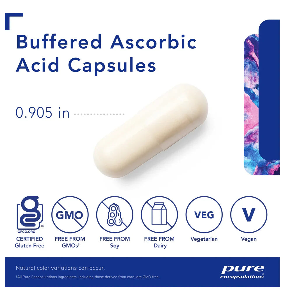 Buffered Ascorbic Acid for enhanced vitamin C absorption