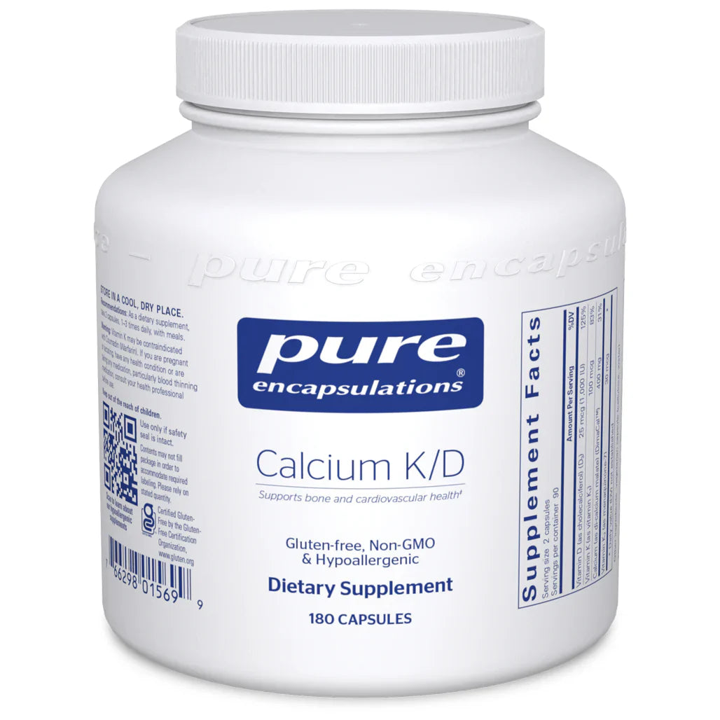 Pure Encapsulations Calcium K/D capsules
