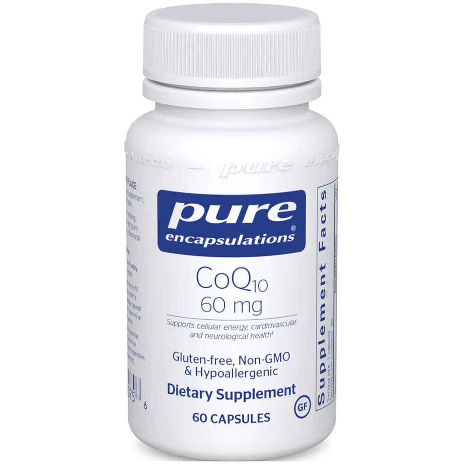 Pure Encapsulations CoQ10 60 mg 60 capsules 